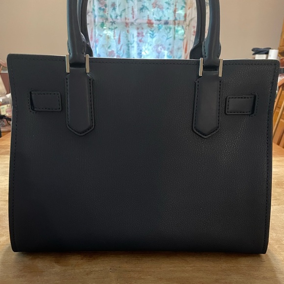 Michael Kors … Hamilton satchel … navy … leather … NWT … - Picture 4 of 7